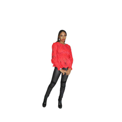 African Print Peplum Top, Ankara Peplum Top