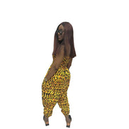 Yellow Ankara Jumpsuit