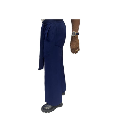 Blue Samurai Style Pants