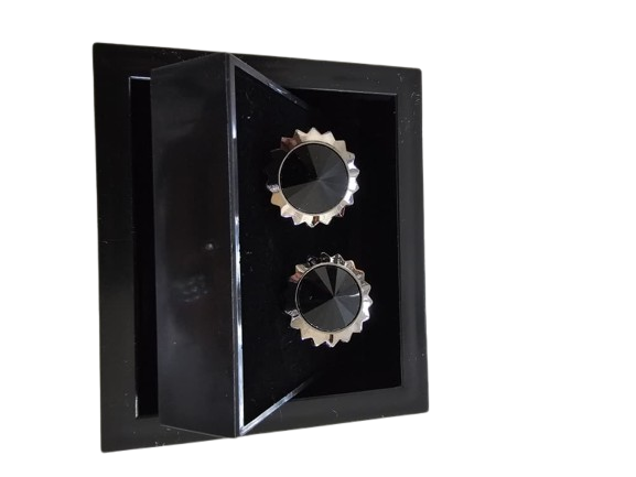 Black Gear Cufflinks