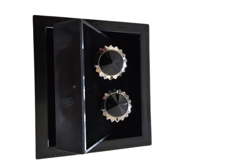 Black Gear Cufflinks