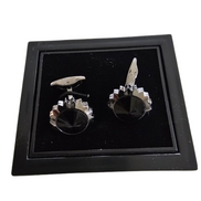 Black Gear Cufflinks