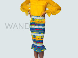 Multicolor Midi Dress