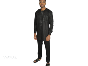 black African Suit by Wandizi